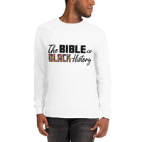 The Bible is BH Long Sleeve Shirt WG