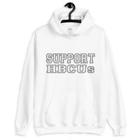 SUPPORT HBCUs HOODIE White
